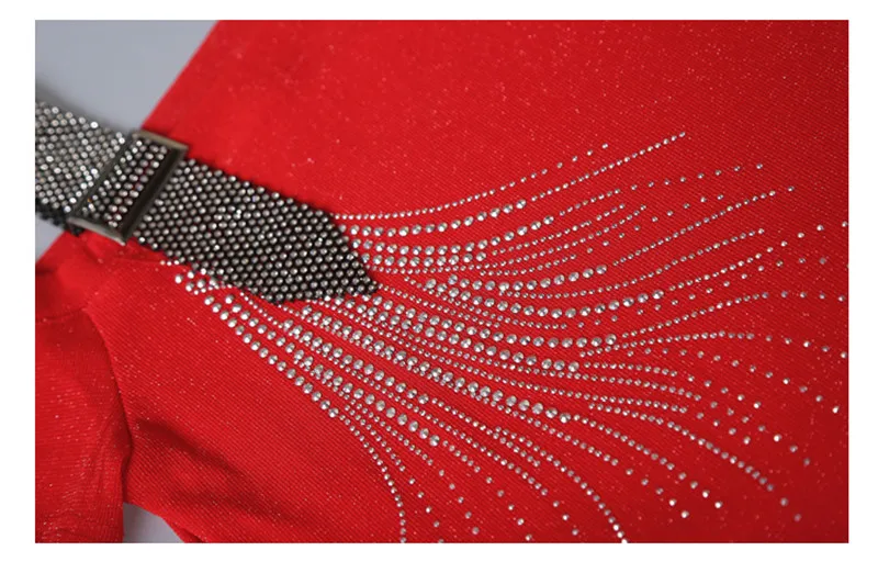 2025 New Summer Fashion European Female Clothes T-Shirt Sexy Off Shoulder Shiny Diamonds Mesh Women Tops All Match Tees Blouse - Image 6